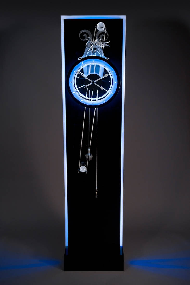 Monoluth Clock Monolith - Sculptural Clock by pabernethy on DeviantArt