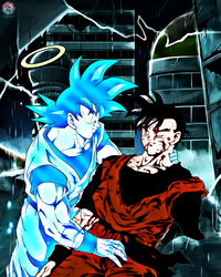 Future Gohan And Goku Spirit Wallpaper Edit