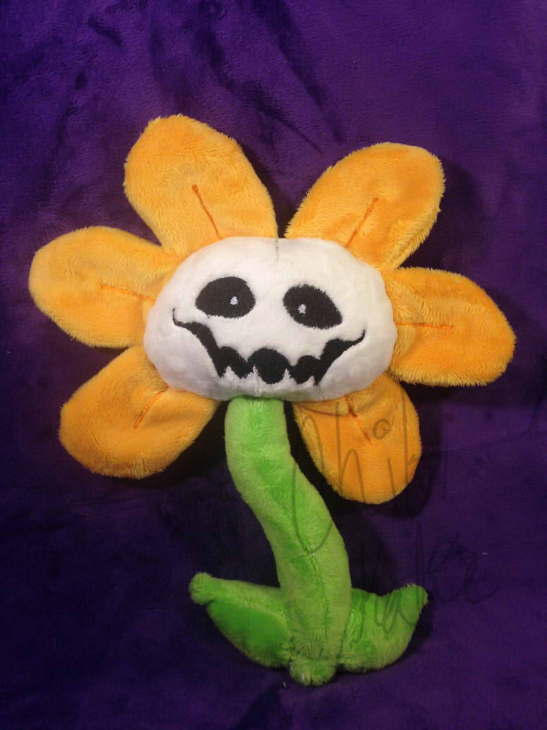 Flowey Undertale Plush Toy Stuffed Animal Flower Plushie 