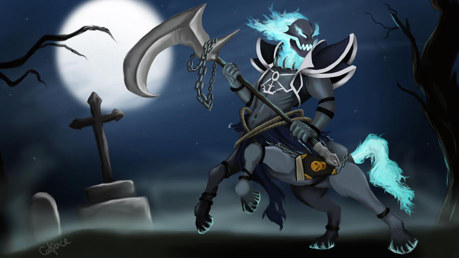 Hecarim Wallpaper With Timelapse By Nbdigitalart On Deviantart