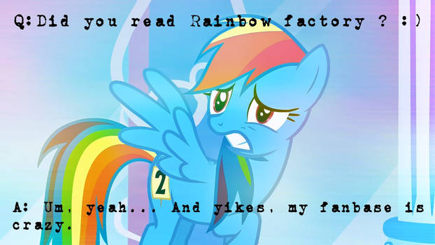 Question #22: Read the Rainbow Factory?