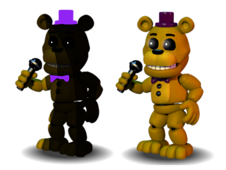 Fnaf Fredbear Sticker - Fnaf Fredbear Ucn - Discover & Share GIFs