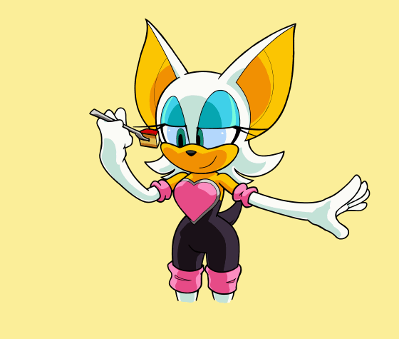 Deviantart Rouge Cream Fat Rouge The Bat Deviantart