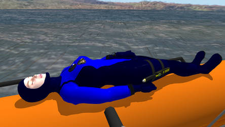 Drysuit resting