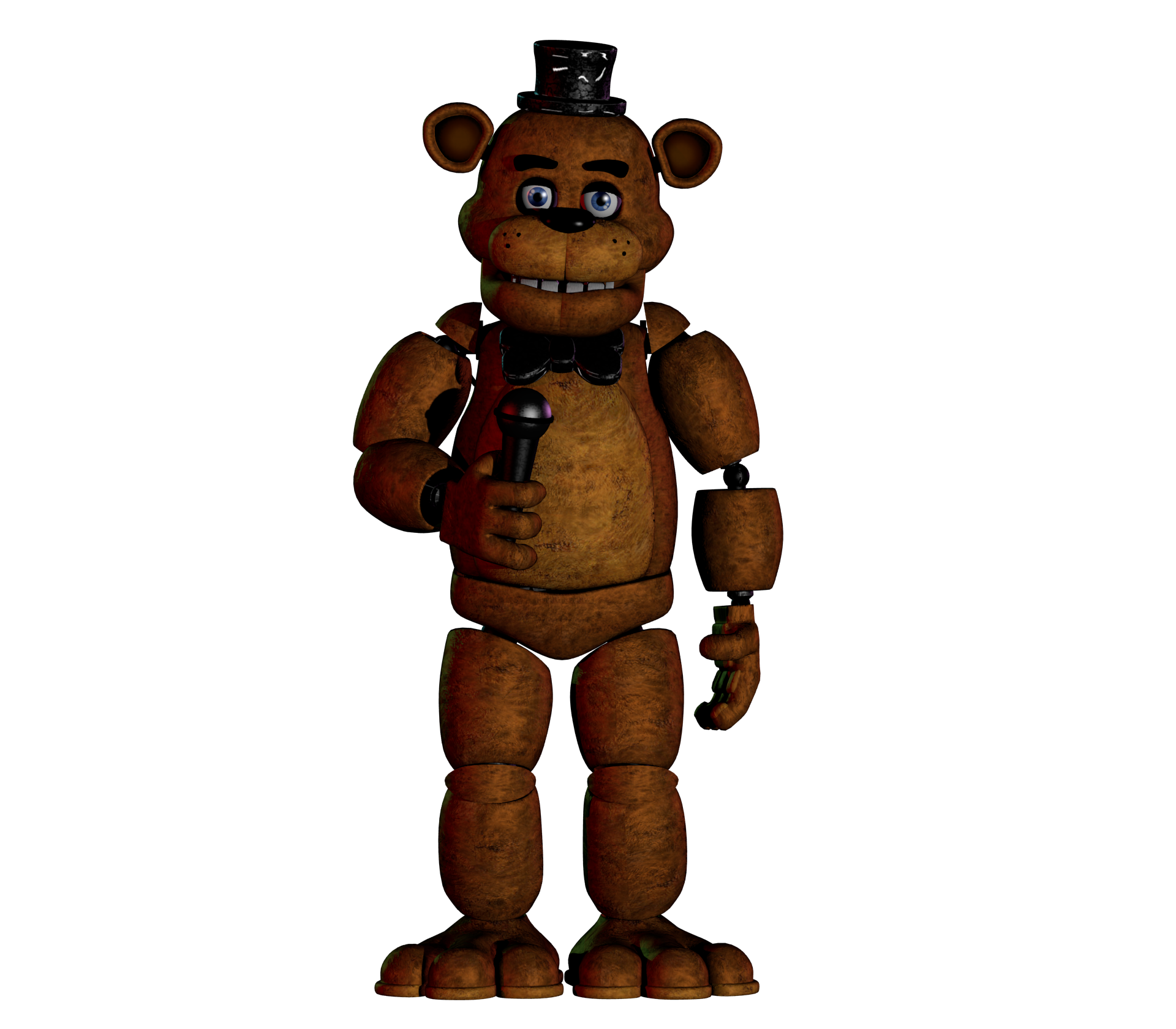 Freddy Full Body Render.