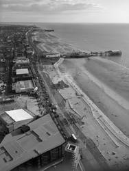 Blackpool, view from the tower looking south