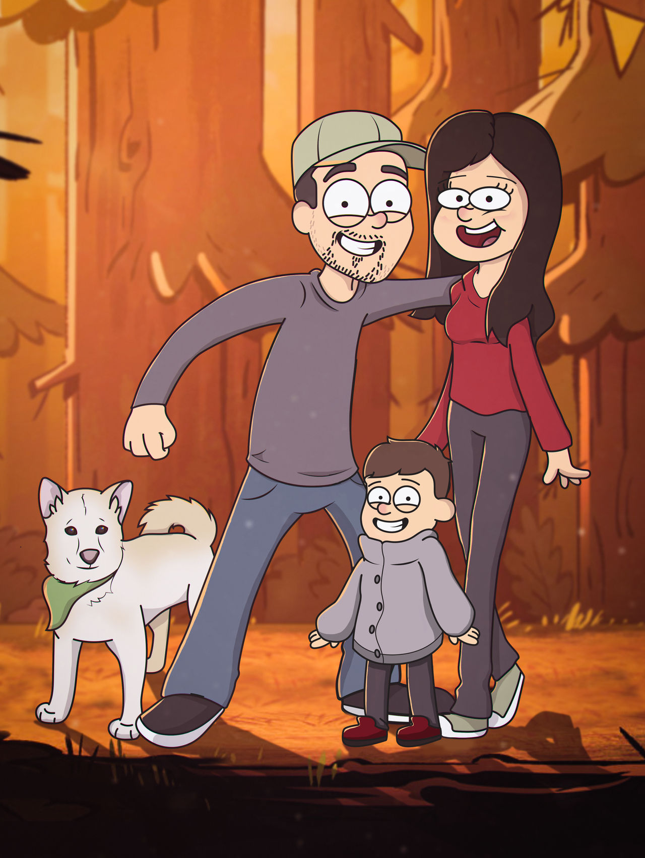 Gravity Falls Style Commission By Momirsarac On DeviantArt gravity-falls-style-commission-by-momirsarac-on-deviantart