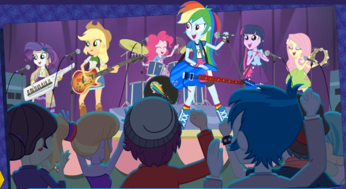 The Humane Six's Rainbow Rocks Practice by Seanjeromepata on DeviantArt