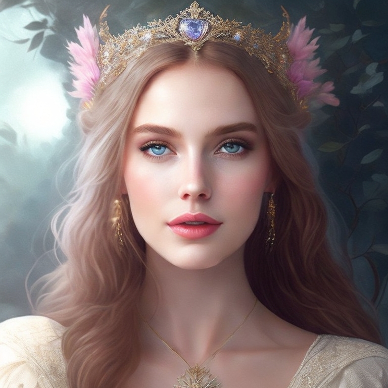 Character portrait fantasy princess 0 by DelightArtistStudio on DeviantArt