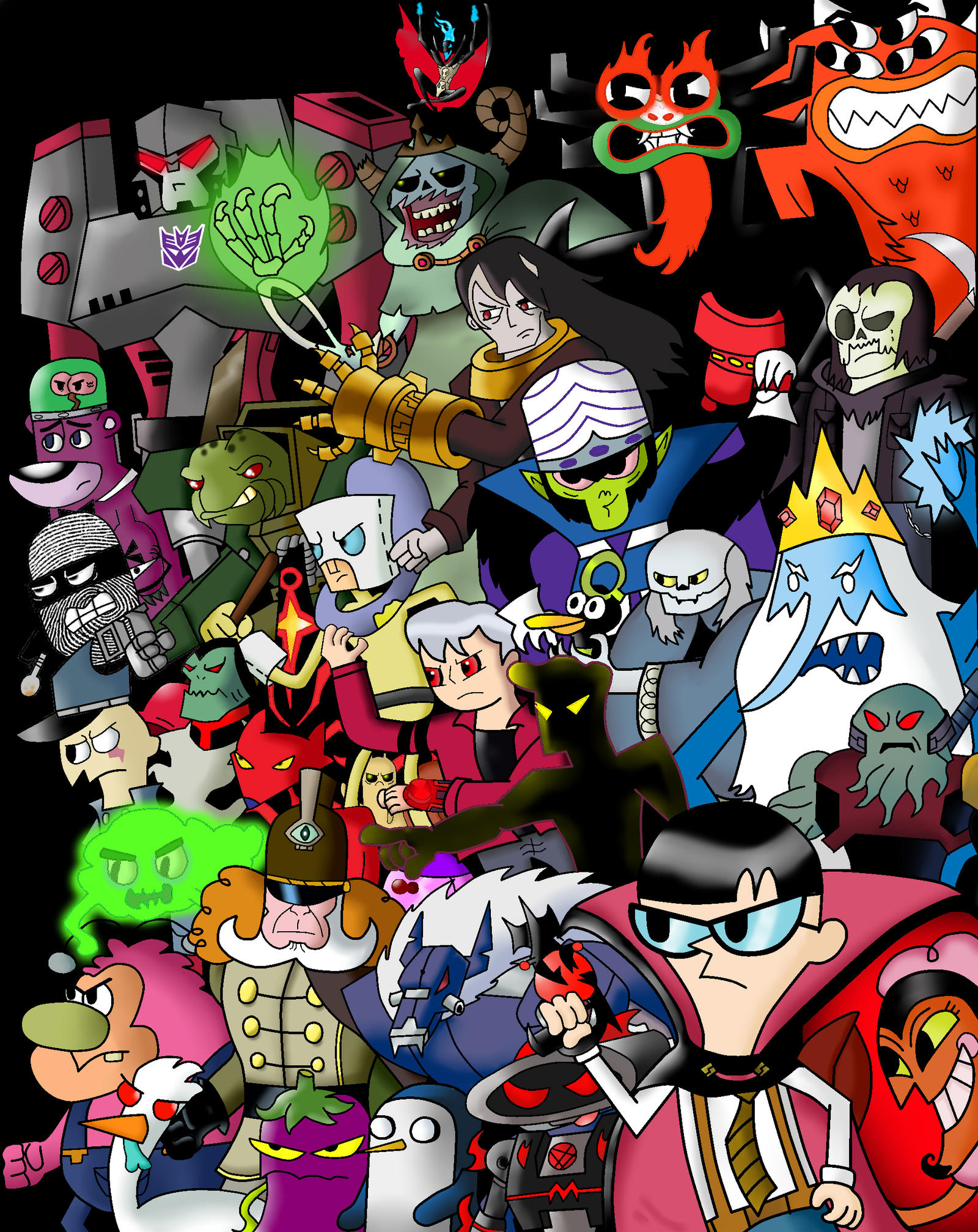 Cartoon Network Villains by CartoonNetworkAdik on DeviantArt