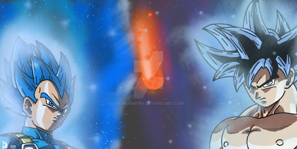 GOKU AND VEGETA AT THEIR FULL POWER by RANDOMSTV on DeviantArt
