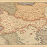 Map of the Macedonian Federation, 1900