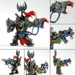 Warhammer 40k figures - Orc 2 Boss