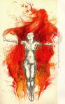 Fire Spinner by ukapala