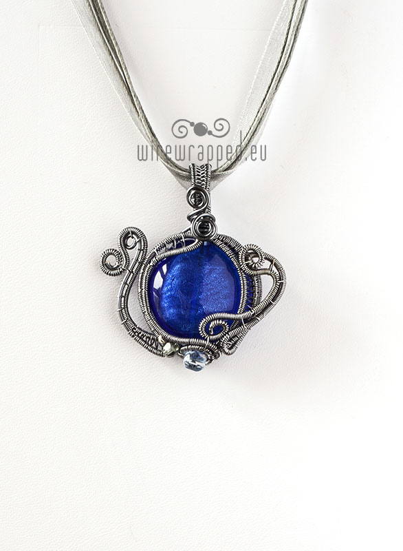 Blue Teapot pendant