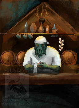The great old bartender