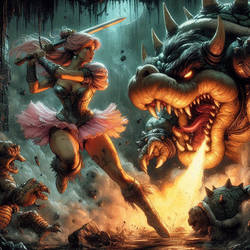 Peach vs Bowser