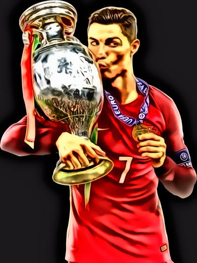 Cristiano Ronaldo Animated style. by ChrisNeville85 on DeviantArt