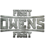Fight Owens Fight Concrete Style Logo.