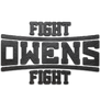 Fight Owens Fight Leather Style Logo.