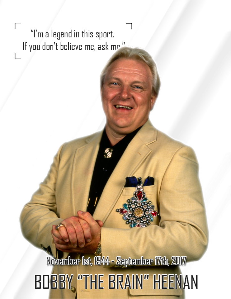 Bobby 'The Brain' Heenan poster