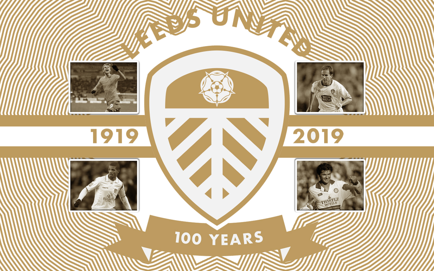 Leeds United Centenary Wallpaper V3 (1440 X 900) by ...
