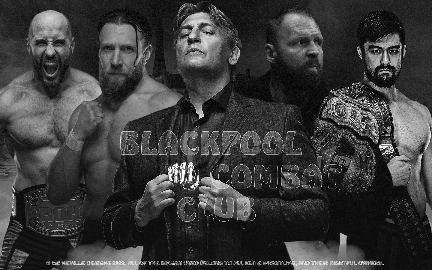Death Jitsu AEW Blackpool Combat Club Wallpaper (1440X900) by ChrisNeville85 on ...