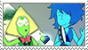 [Comm.] Lapis X Peridot stamp