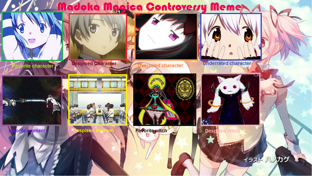 Madoka Magica Controversy Meme~ by TheKitsuneAlchemist on DeviantArt