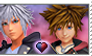 [Comm.] Riku X Sora Stamp