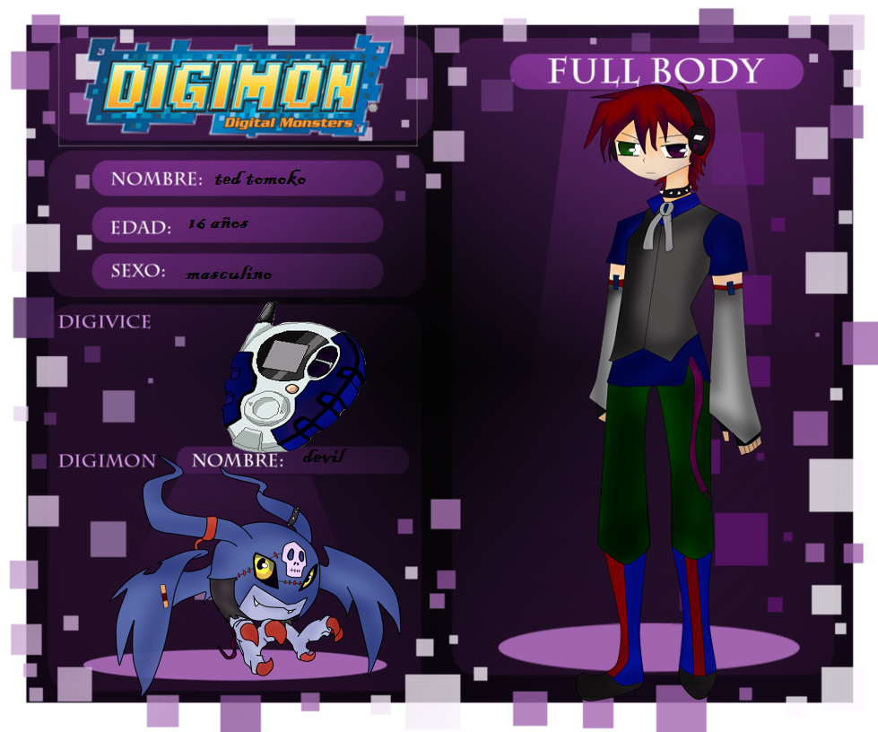 Digimon Generations Elegido Oscuro: Ted tomoko