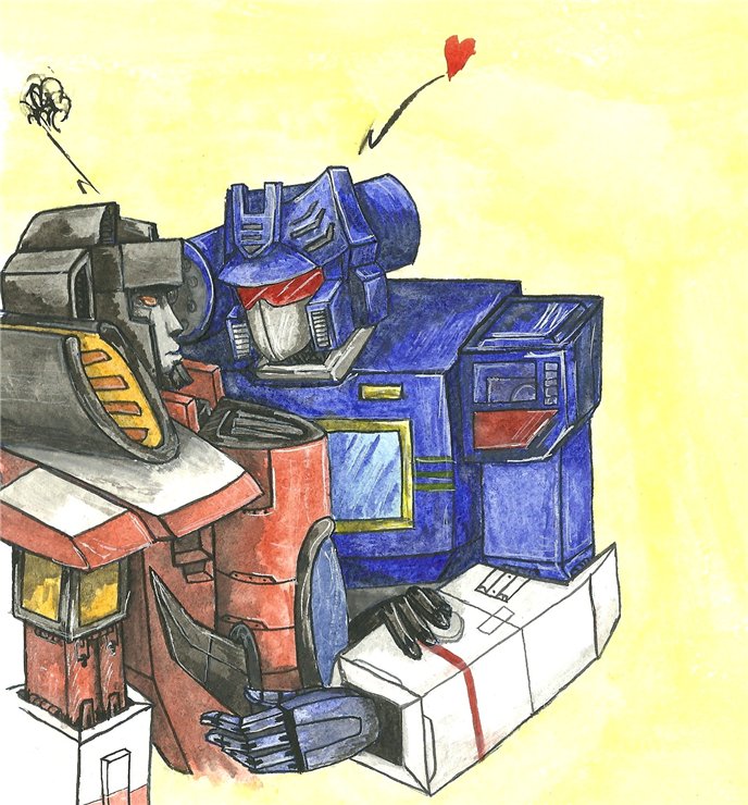 Starscream vs Soundwave