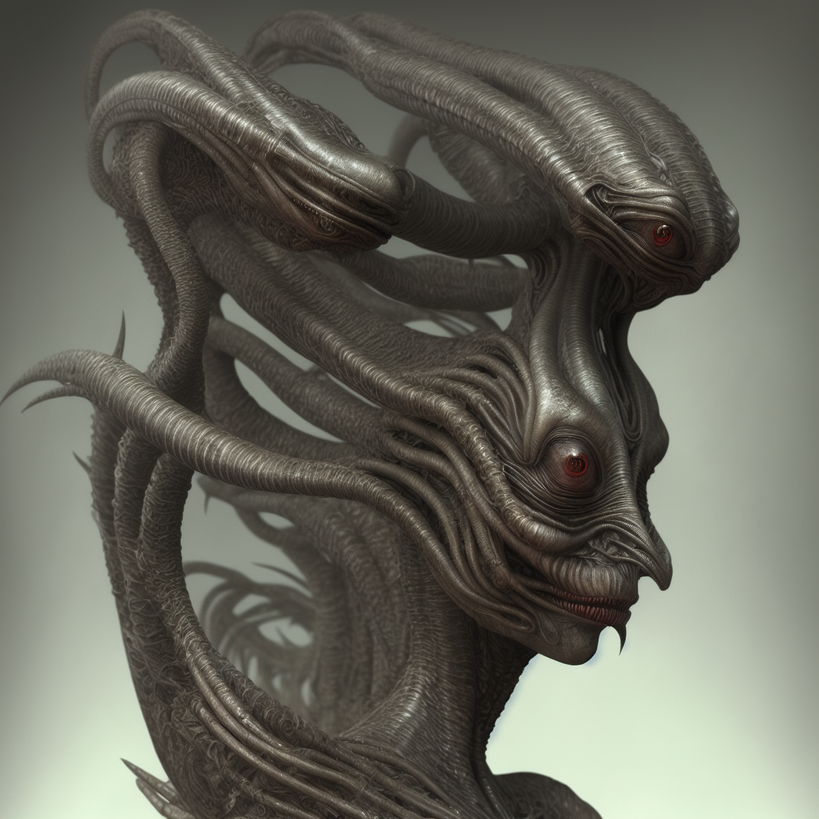 Gigger Style AI H.R. Giger Style Art by WhiteBaldFckr on DeviantArt
