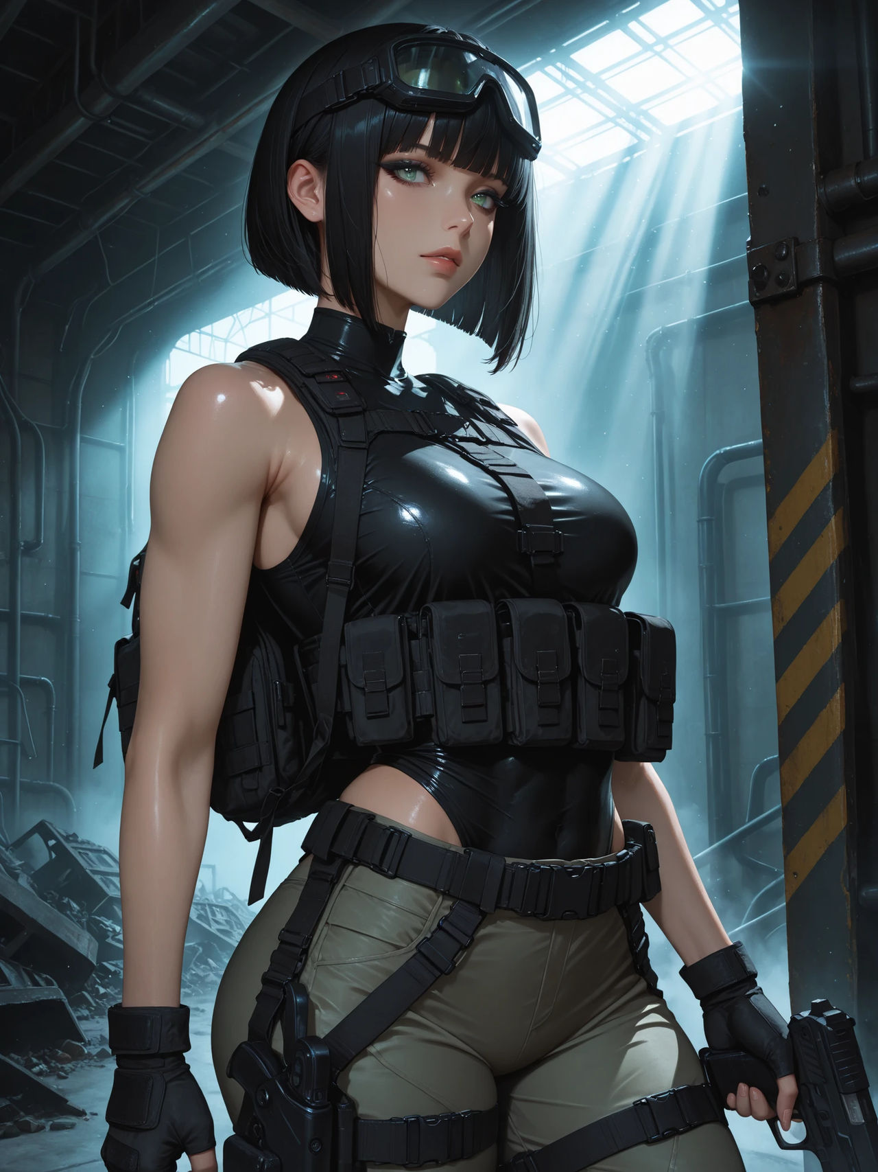 Tactical Agent Deviantart Tactical girl by aiSony23 on DeviantArt