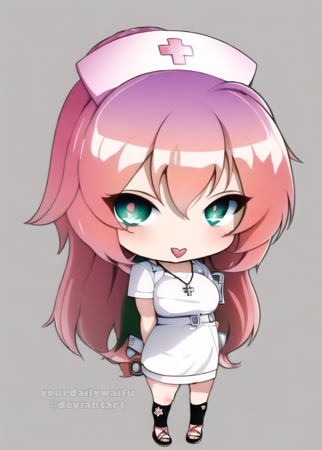 Chibis: Nurse #01 by yourdailywaifu on DeviantArt