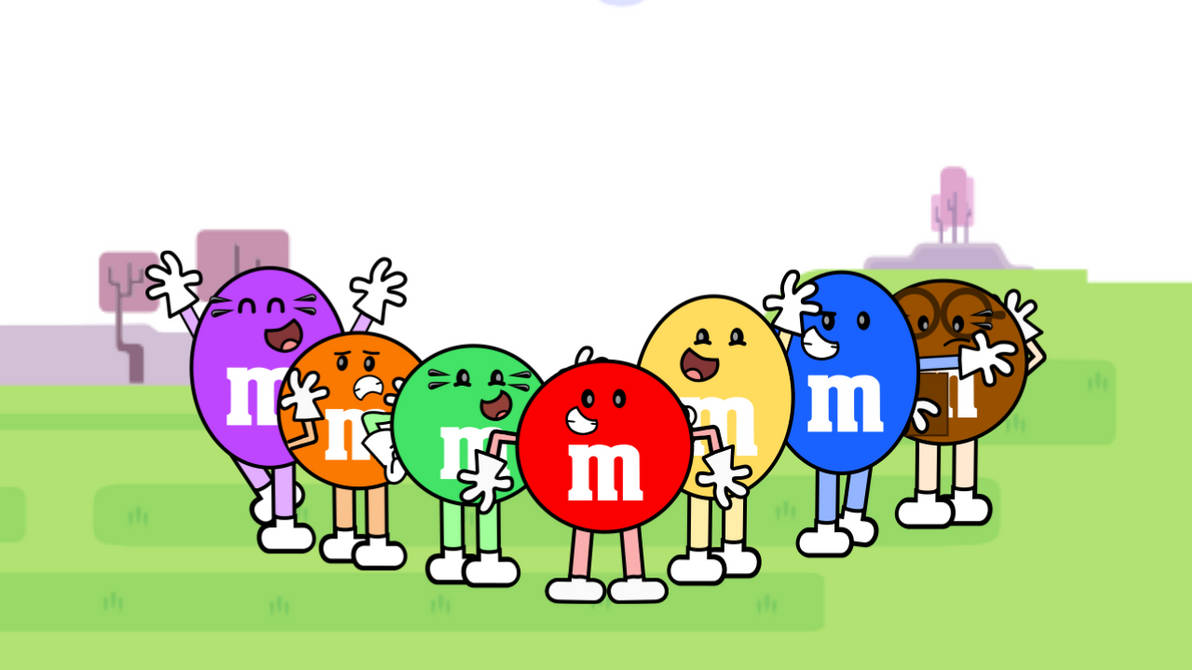 the MandMs Spokescandies in the style of WWW by WubbKookyAidan on ...