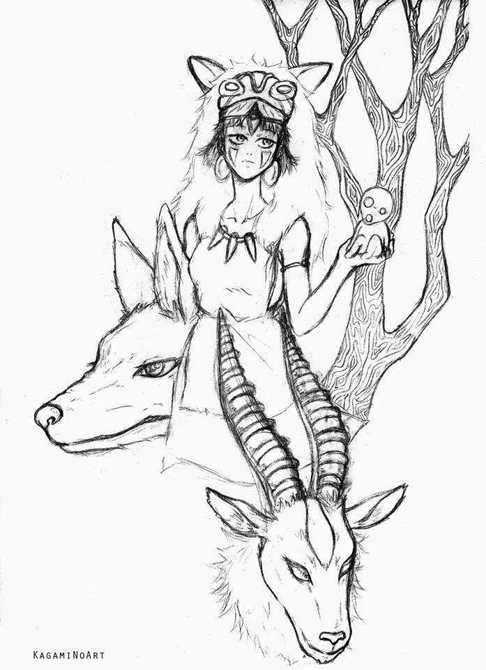 FanArt Princess Mononoke