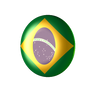 Sookie Brazil Flag Button Gif