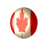 Sookie Canadian Flag Button