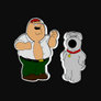 Brian and Peter Griffin Sookie