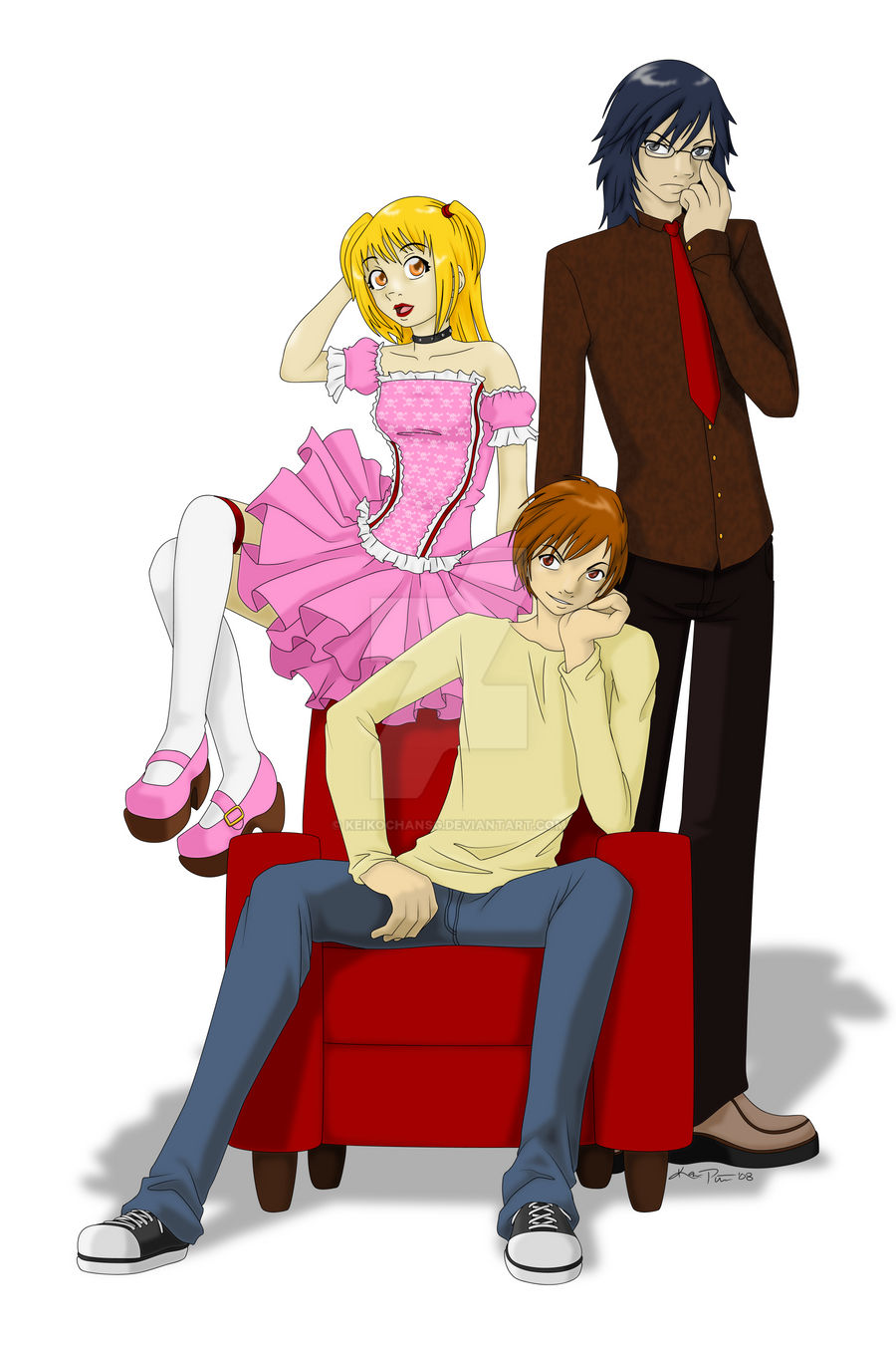 Death Note-The Kiras by KeikoChanSG on DeviantArt