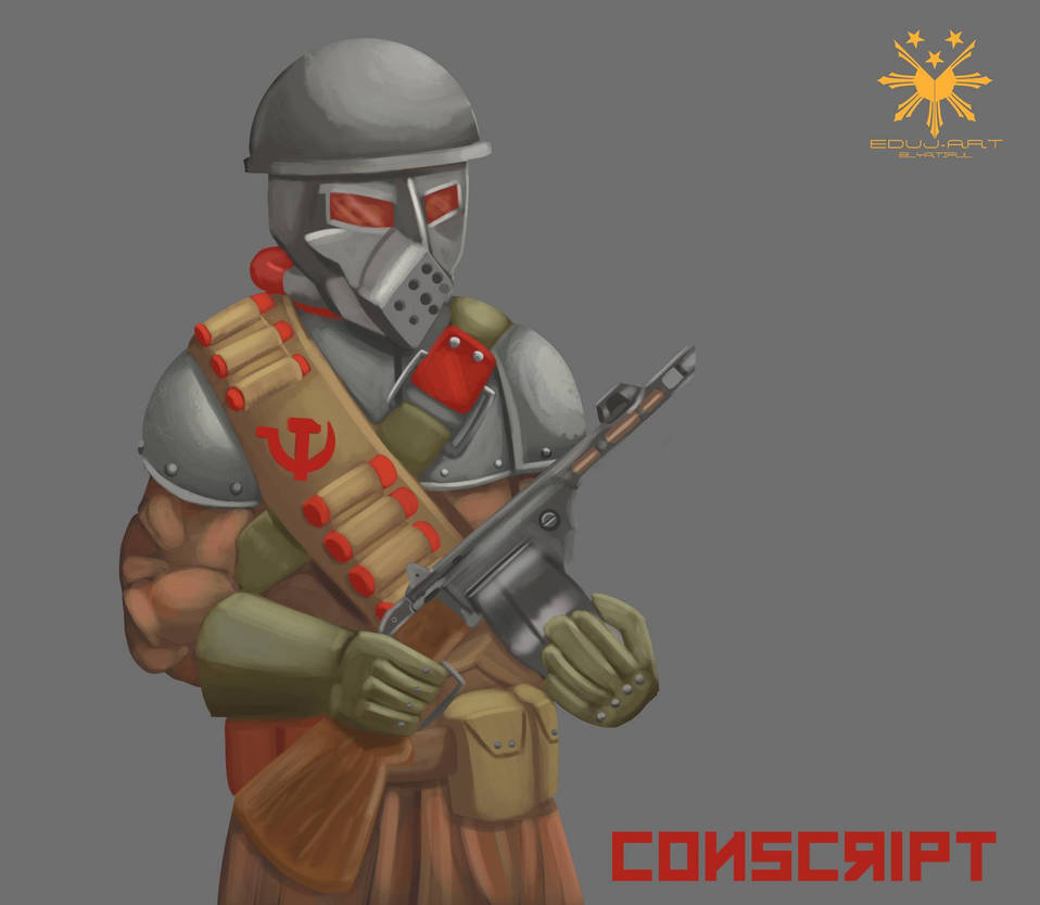 Conscript Andre Conscript by Eduj-Art on DeviantArt