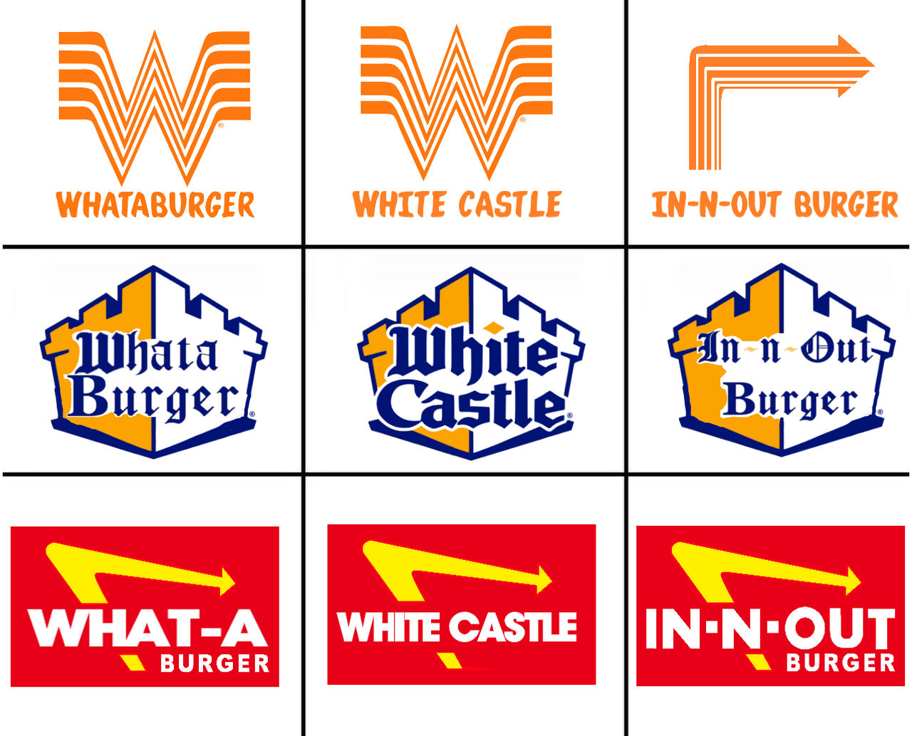 Whataburger Font Script White Castle Font Florida's Only White Castle Is The Chain's Top