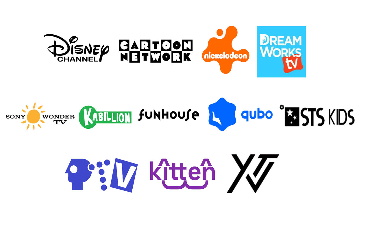Twelve Cartoon And Family Channels In LP AU by LammyPepsi on DeviantArt