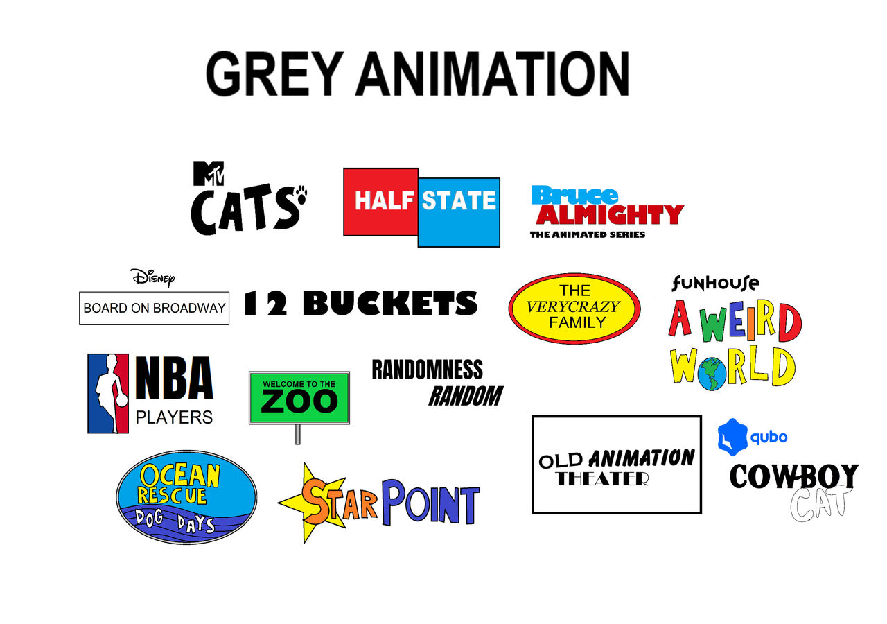 Grey Animation TV Shows (LP AU) by LammyPepsi on DeviantArt