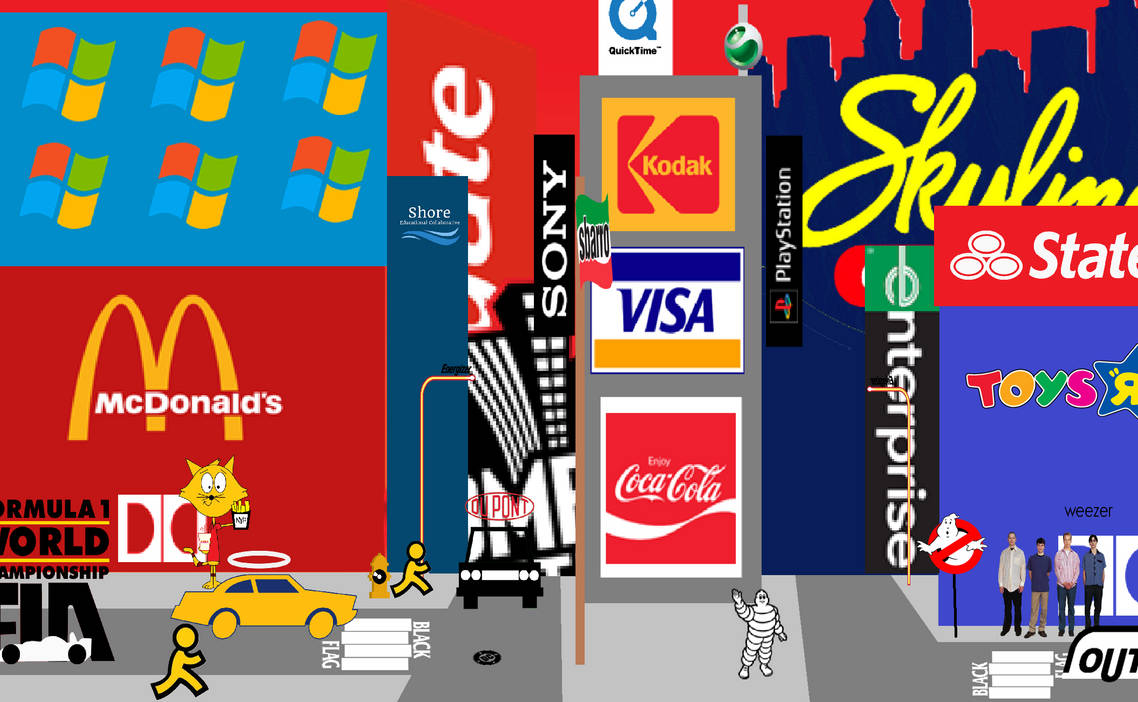 Log Rama Logorama Pop Culture - Times Square by Nathan-Box on DeviantArt
