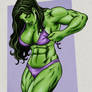 She-hulk bikini