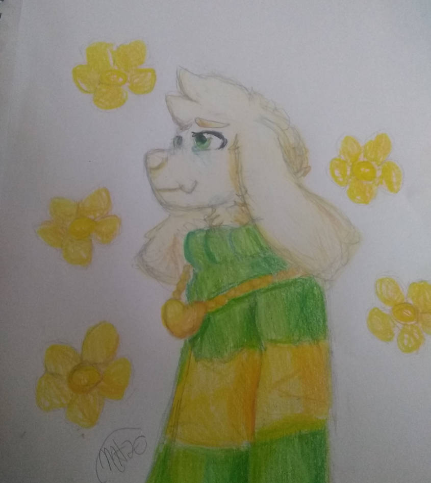Asriel Fanart by FireStorm12832 on DeviantArt