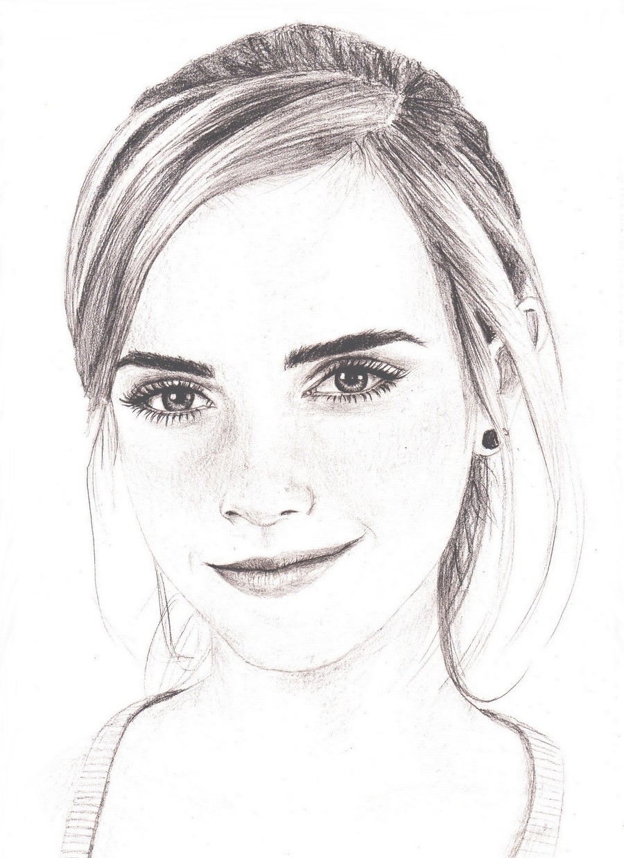 Emma Watson drawing