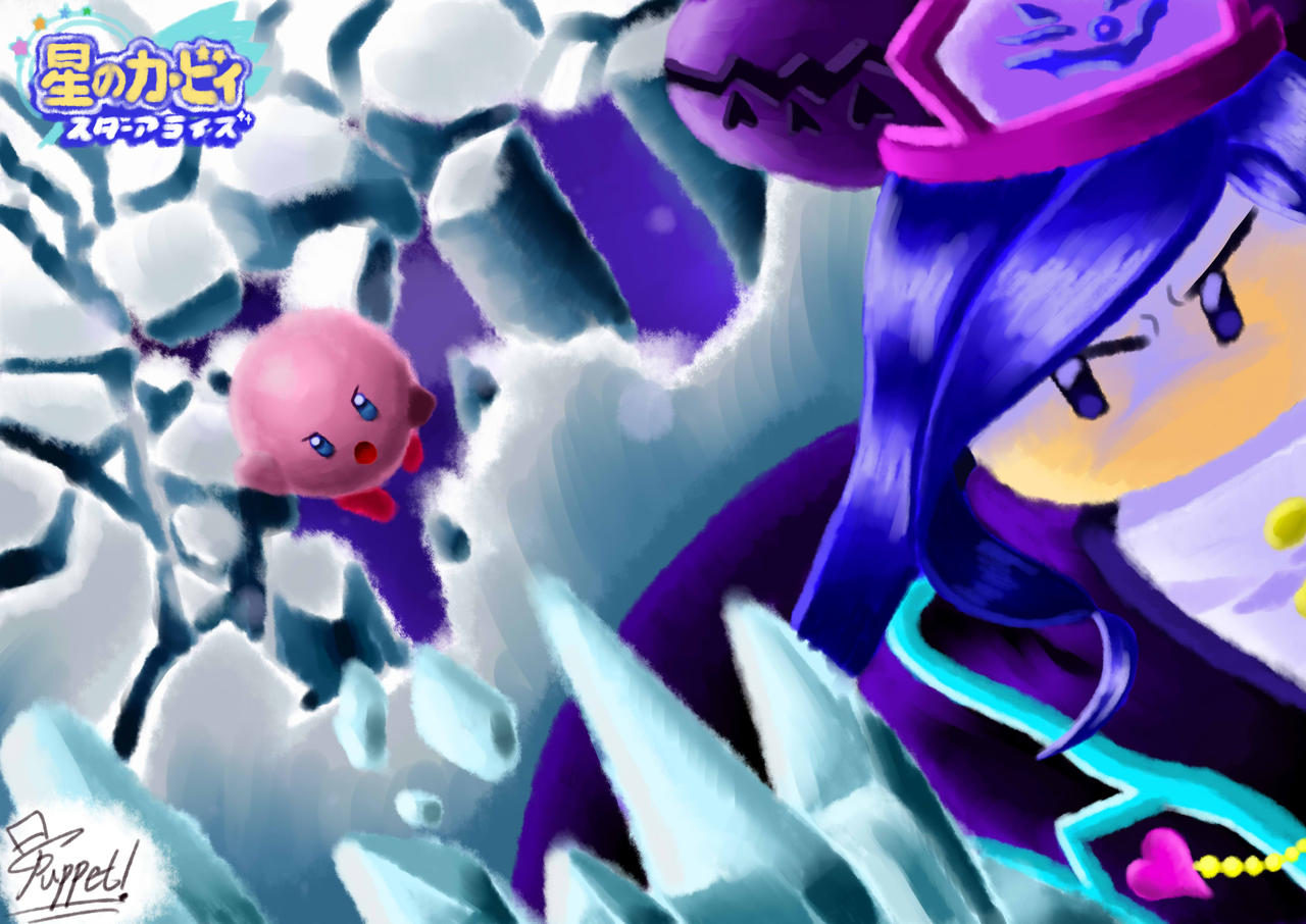 Francisca and Kirby by puppetran on DeviantArt